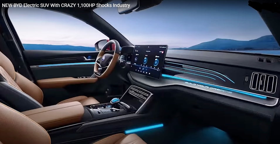 BYD ELECTRIC SUV WITH CRAZY 1100HP SHOCKS INDUSTRY