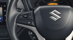 alto car -steering mounted audio and voice control