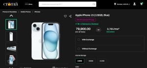 iPhone 15 Chroma offer